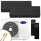 Carrier Multisplit Klimaanlage | High Line | Schwarz | 2x3,5 kW | Quick Connect