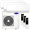 Carrier Multisplit Klimaanlage Set | High Line | weiß | 3x2,5 kW