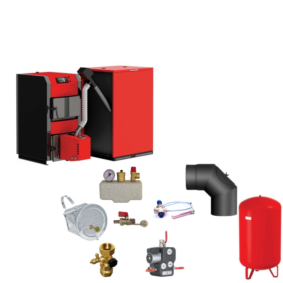 Kombikessel HKK Active - Bioflux 60kW | Komplettset 1