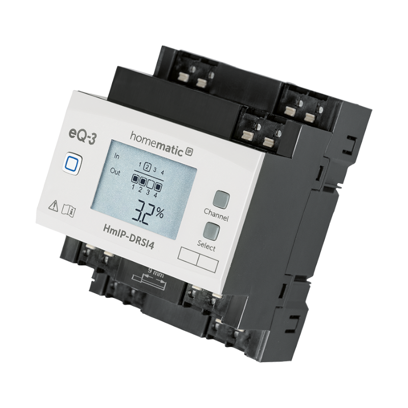 Homematic IP Schaltaktor - 4-fach - Hutschiene | eQ-3 | HmIP-DRSI4 ➔ klimaworlv.com