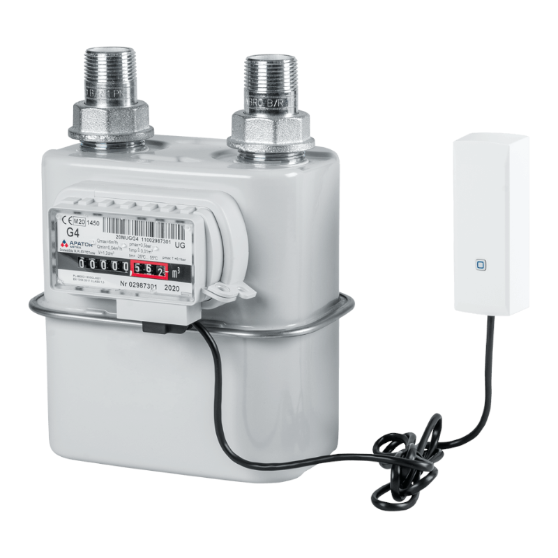 Homematic IP Schnittstelle für Gaszaehler | Anschluss an Gaszaehler | eQ-3 | HmIP-ESI-GAS | klimaworlv.com
