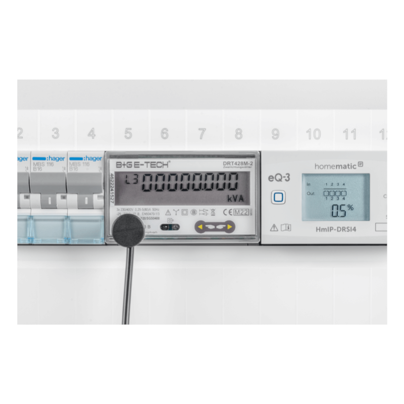 Homematic IP Schnittstelle für digitale Stromzaehler | Anschluss an Stromzaehler | eQ-3 | HmIP-ESI-LED | klimaworlv.com
