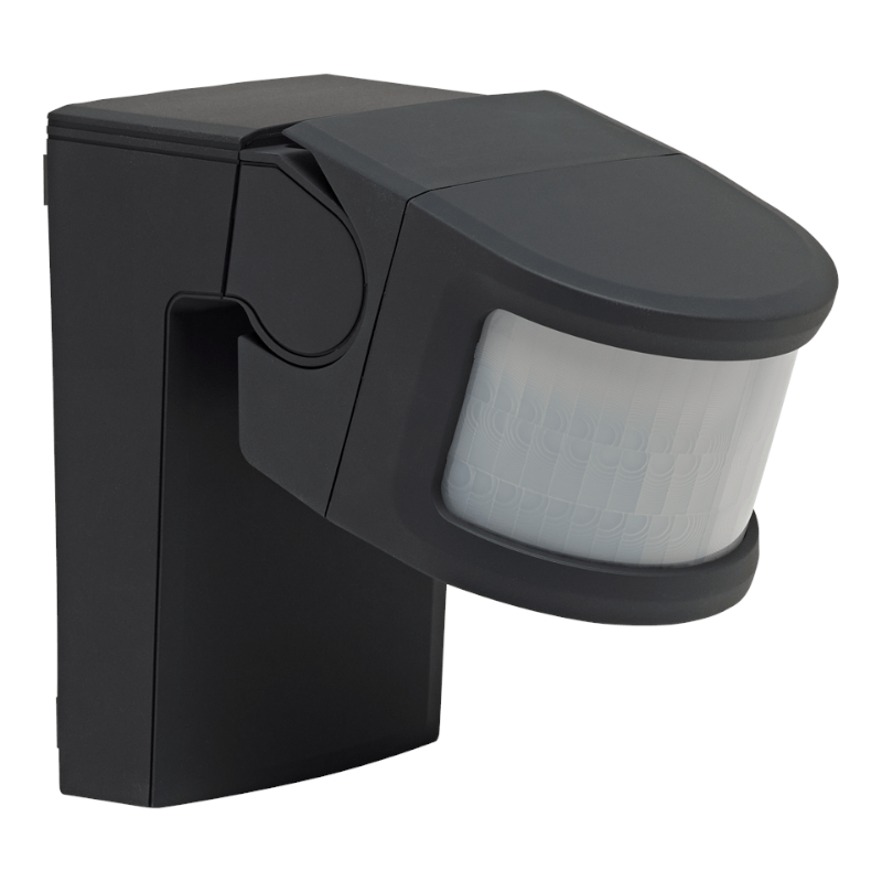 Homematic IP Bewegungsmelder mit Schaltaktor - anthrazit | seitliche Ansicht | HmIP-SMO230-A | klimaworlv.com