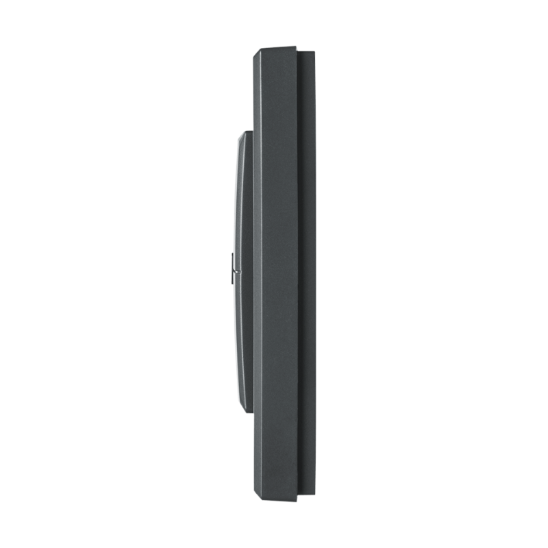 Homematic IP Wandtaster - 2-fach - anthrazit  | Seitenansicht | eQ-3 | HmIP-WRC2-A