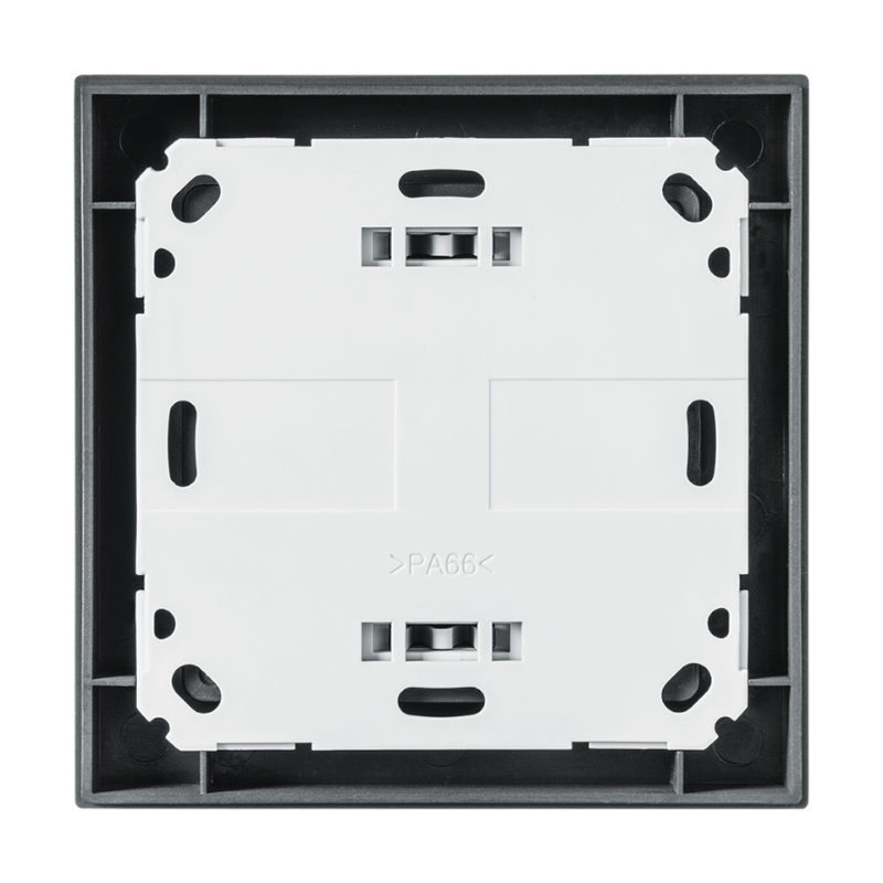 Homematic IP Wandtaster - 6-fach  - anthrazit | Rueckansicht | eQ-3 | HmIP-WRC6-A | klimaworlv.com