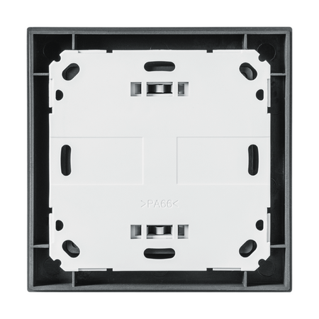 Homematic IP Wandtaster - 6-fach  - anthrazit | Rueckansicht | eQ-3 | HmIP-WRC6-A | klimaworlv.com