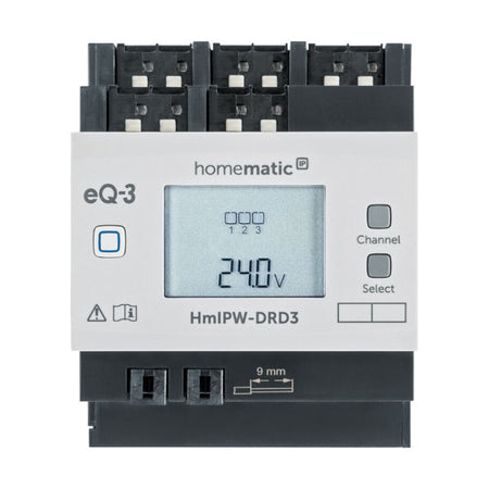 Homematic IP Wired Dimmaktor - 3-fach | eQ-3 | HmIPW-DRD3 ➔ klimaworlv.com