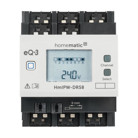 Homematic IP Wired Schaltaktor - 8-fach | eQ-3 | HmIPW-DRS8  ➔ klimaworlv.com