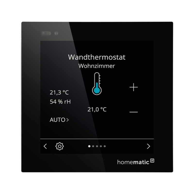 Homematic IP Wired Glasdisplay plus | eQ-3 | HmIPW-WGD-PL ➔ klimaworlv.com
