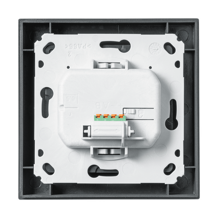 Homematic IP Wired Wandtaster - 2-fach - anthrazit | eQ-3 | Rueckansicht | HmIPW-WRC2-A | klimaworlv.com