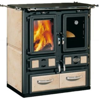 Holzheizherd Sideros Küchenherd Desiree 760 6kW Keramik Ecure