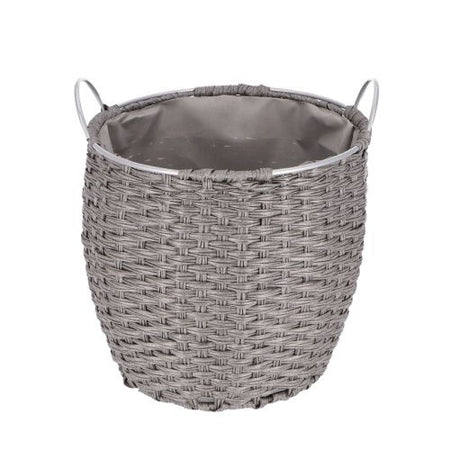 TermaTech Kaminholzkorb aus Rattan| 36 Liter