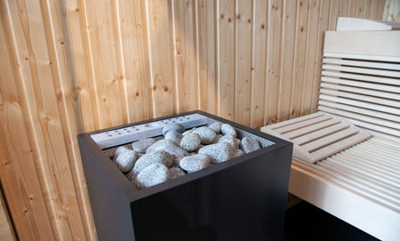 Sentiotec elektrischer Saunaofen Home Combi Ambiente