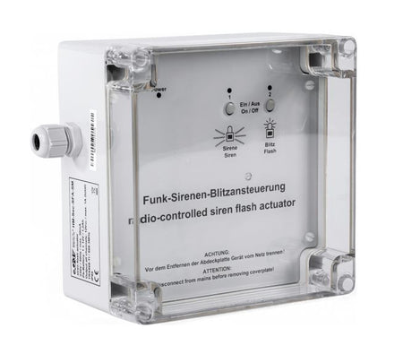 Homematic Funk Ansteuerung Sirene, Blitzleuchte | eQ-3 | HM-Sec-SFA-SM 