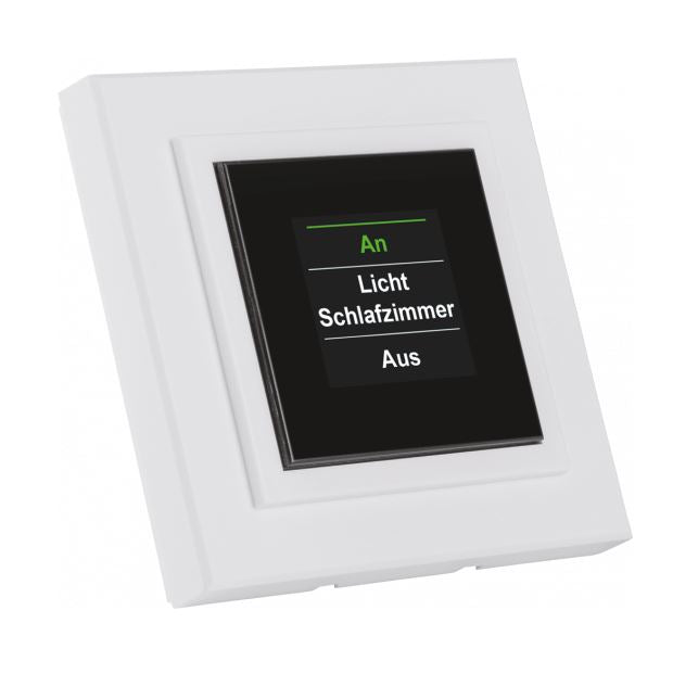 Homematic Funk-Display-Wandtaster mit Grafikdisplay | HM-PB-4Dis-WM-2 ➔ klimaworlv.com