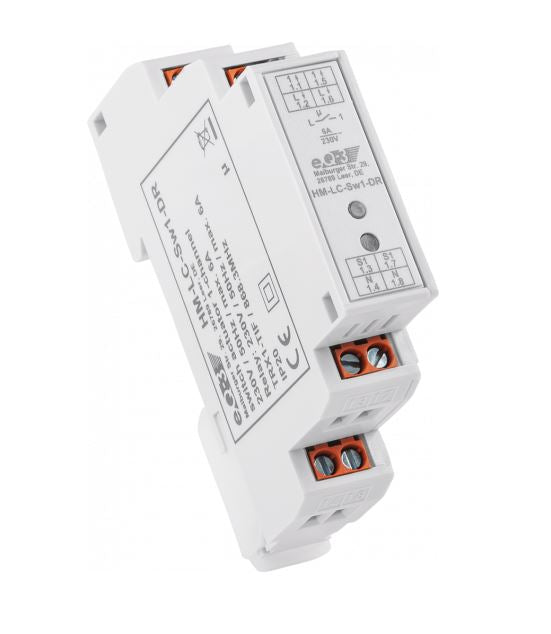 Homematic Funk-Schaltaktor 1-fach - Hutschiene | eQ-3 | HM-LC-Sw1-DR