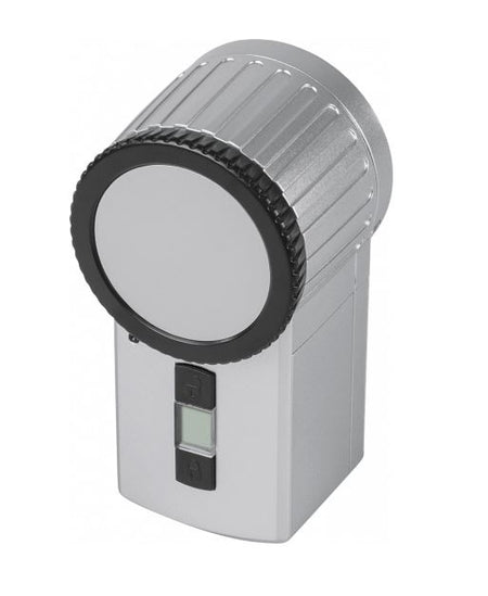 Homematic Funk-Türschlossantrieb KeyMatics silber + Funk-Handsender