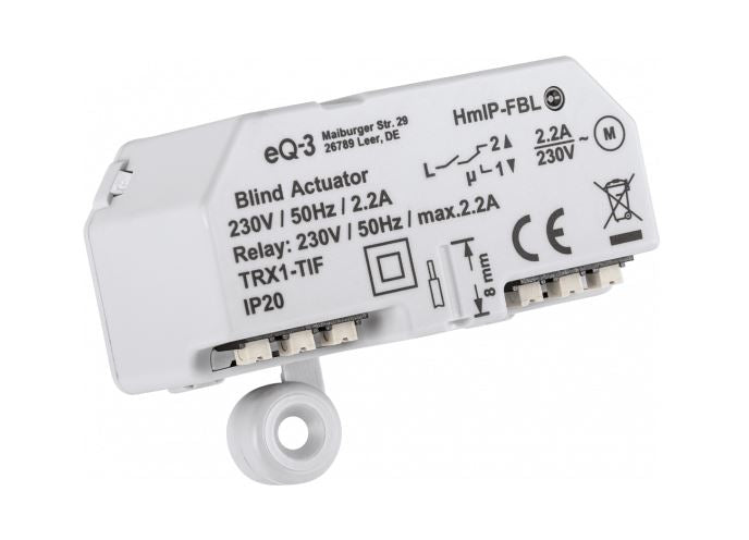 Homematic IP Jalousie-Aktor - Unterputz | eQ-3 | HmIP-FBL ➔ klimaworlv.com