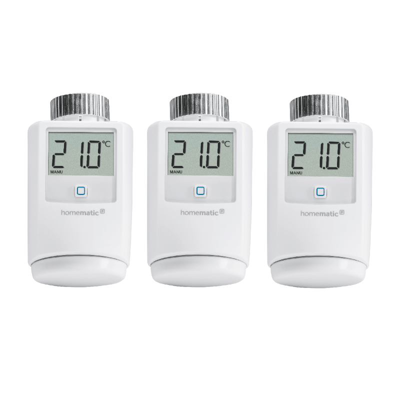Homematic IP 3er Set Heizkörperthermostat ➔ klimaworlv.com