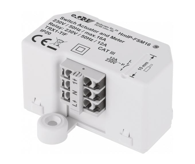 Homematic IP Schalt-Mess-Aktor Unterputz - 16 A | eQ-3 | HmIP-FSM16