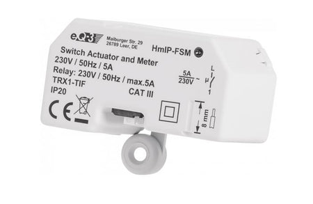 Homematic IP Schalt-Mess-Aktor Unterputz - 5 A | eQ-3 | HmIP-FSM ➔ klimaworlv.com