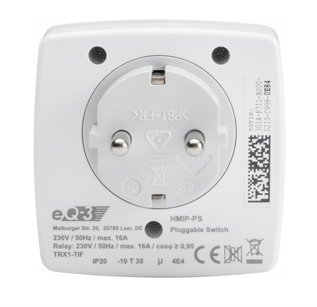 Homematic IP Schaltsteckdose - Zwischenstecker | eQ-3 | HmIP-PS