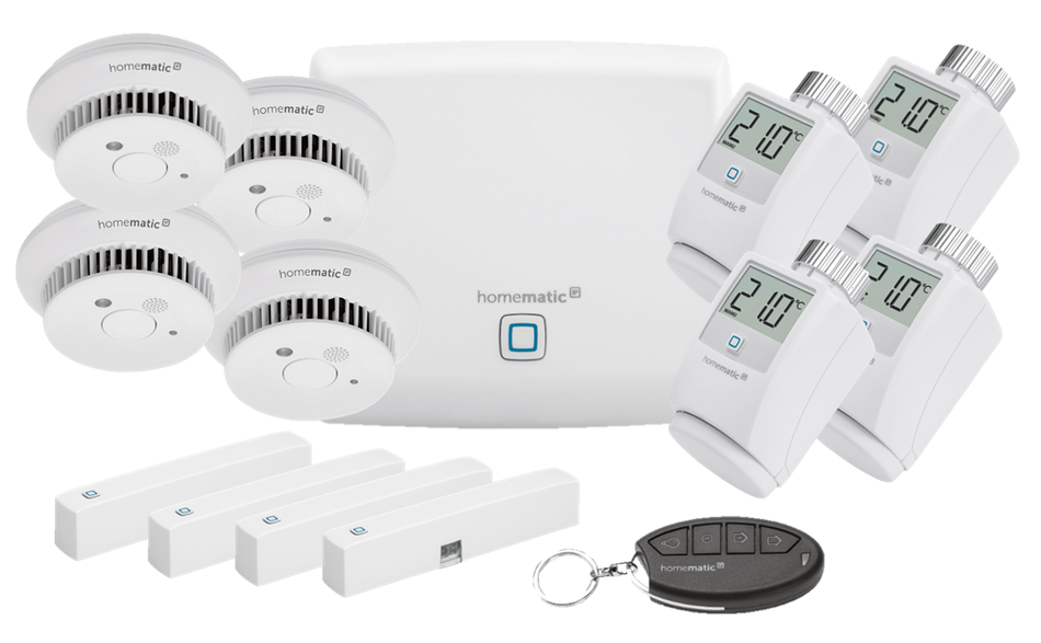 Homematic IP Sicherheit & Raumklima Set | eQ-3 | HmIP-EK-7  ➔ klimaworlv.com