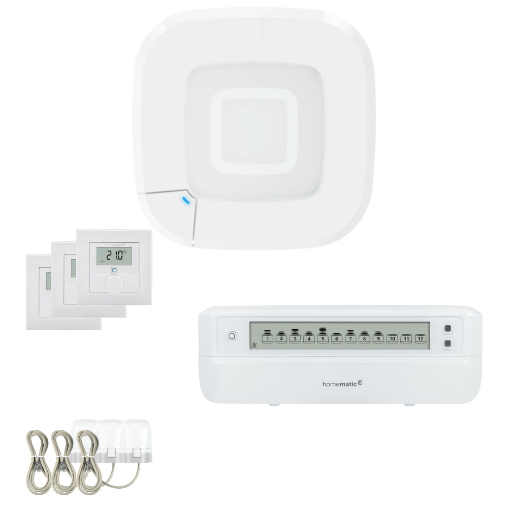 Homematic IP smarte Fußbodenheizung | eQ-3 | für 3 Räume | klimaworld.com