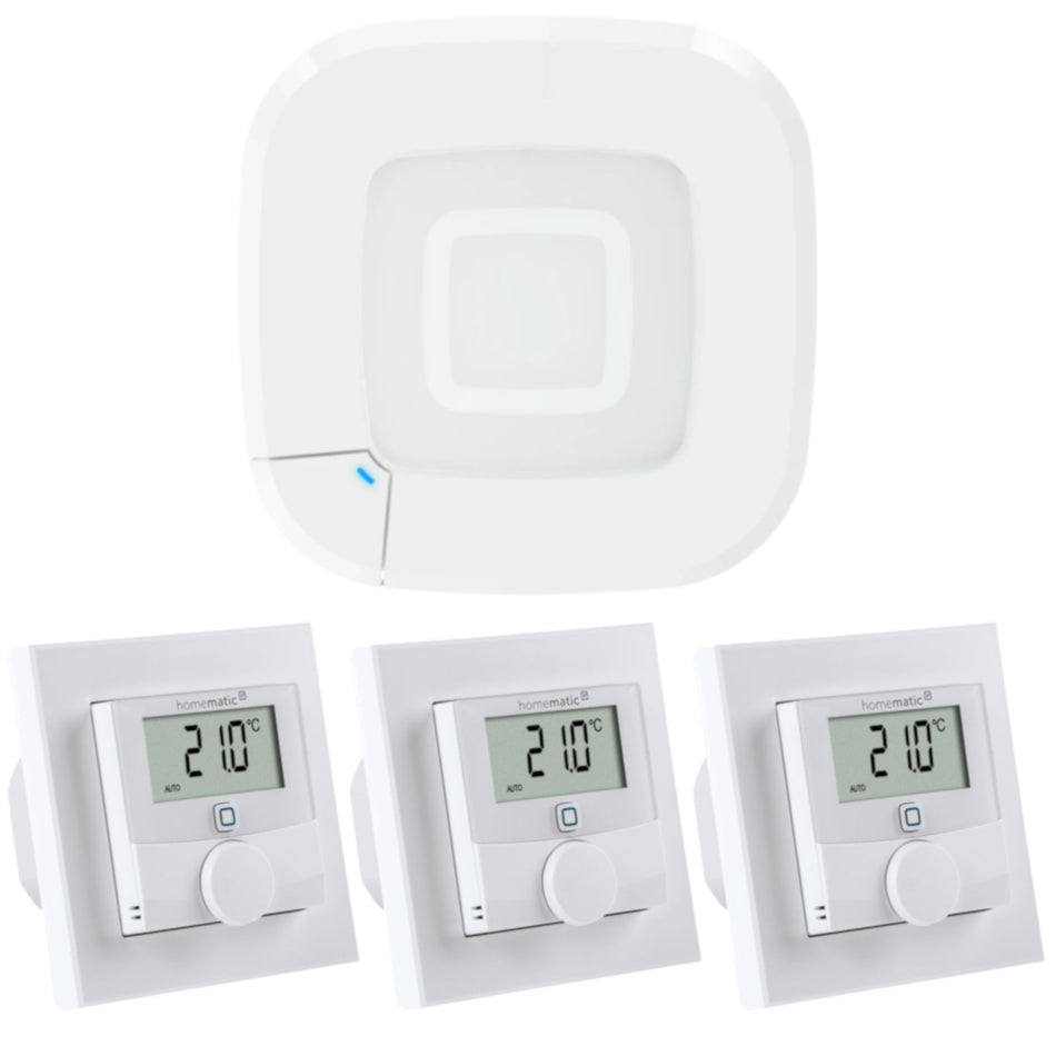 Homematic IP smarte Fußbodenheizung - weiß | eQ-3 | für 3 Räume | klimaworld.com