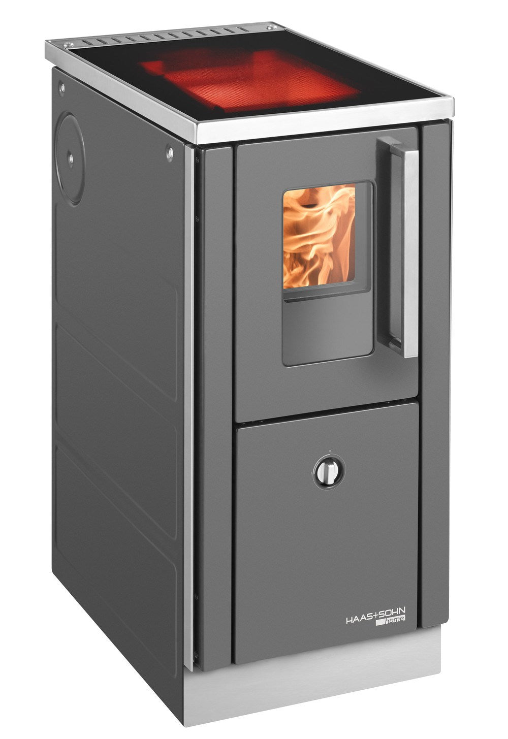 Küchenherd Haas+Sohn HSD 40.5-SF ohne Stahlkochplatte6kW