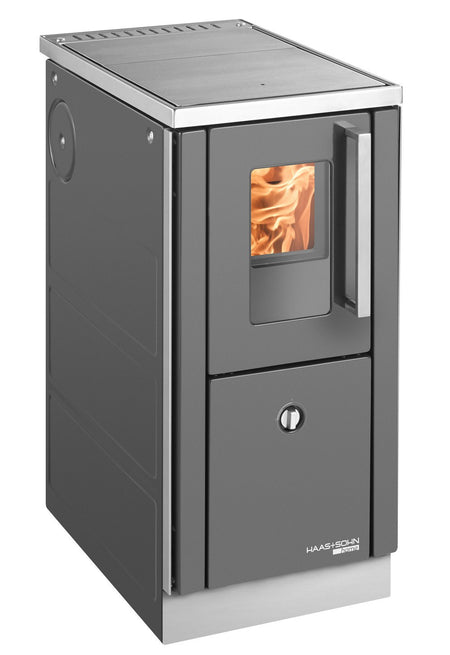 Küchenherd Haas+Sohn HSD 40.5-SF mit Stahlkochplatte 6kW