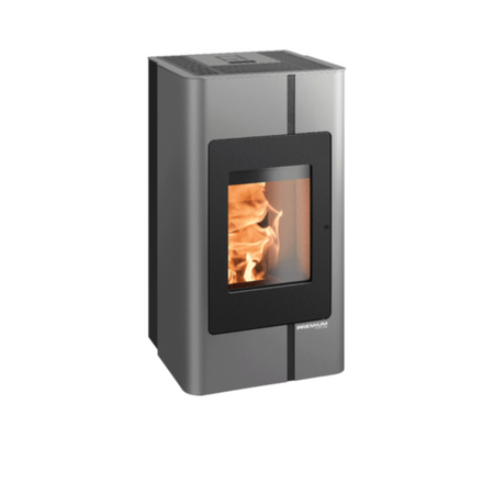 Haas+Sohn | Pelletofen HSP 2.17 PREMIUM-III anthrazit inkl. WLAN-Modul | 8 kW