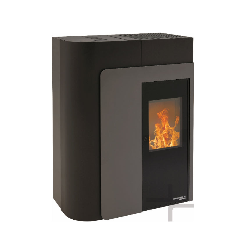 Haas+Sohn Pelletofen HSP 8 Home-II | 8 kW | perl-schwarz