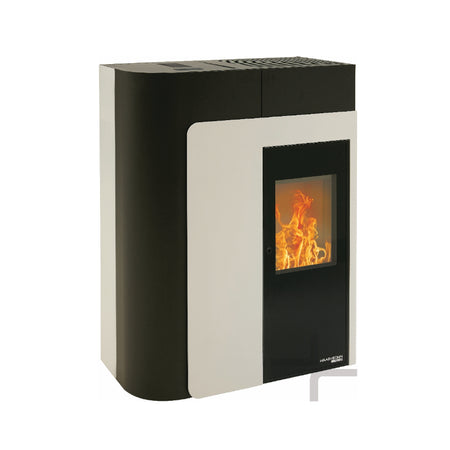 Haas+Sohn Pelletofen HSP 8 Home-II | 8 kW | perl-weiß