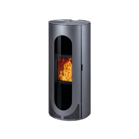 Haas+Sohn | Pelletofen HSP 4.0 F3-03 RLU grau 2R+WLAN ohne Anschluß 8,5 kW