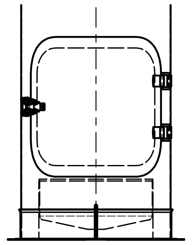 Schiedel Fußteil für Bodenmontage | ICS | Revision | Ø 80 mm