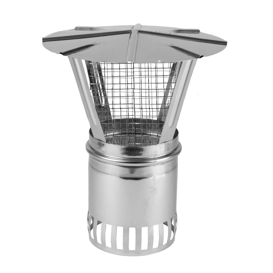 Schiedel Regenhaube mit Funkenschutzgitter | ICS | Ø wählbar