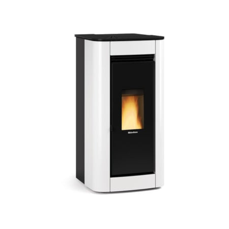 Extraflame Pelletofen ILARY PLUS TOP, weiss | klimaworld.com