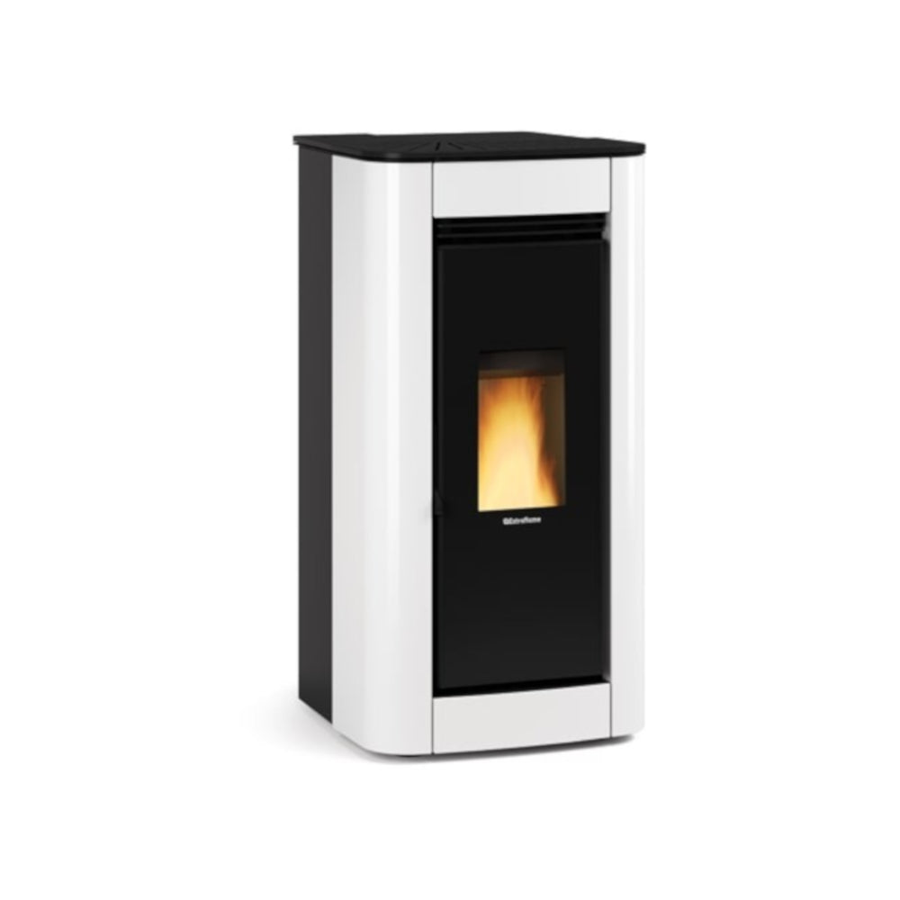 Extraflame Pelletofen ILARY PLUS TOP, weiss | klimaworld.com