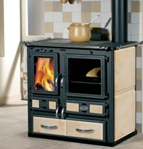 Holzheizherd Sideros Küchenherd Desiree 860 7kW Keramik Ecure