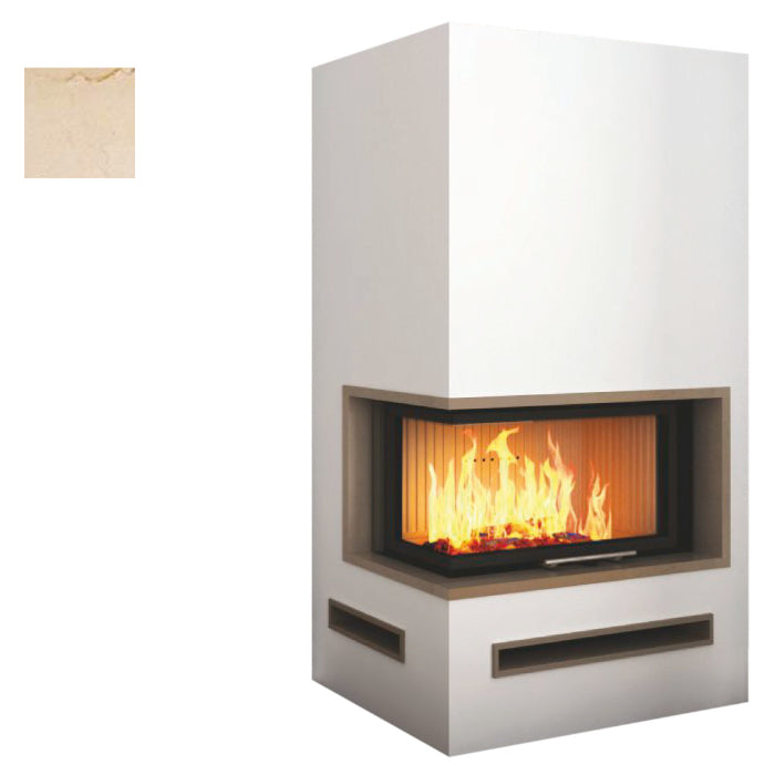 Kaminbausatz Imperial Extra Smart für Volcano 2PATh/2LATh|Crema Marfil