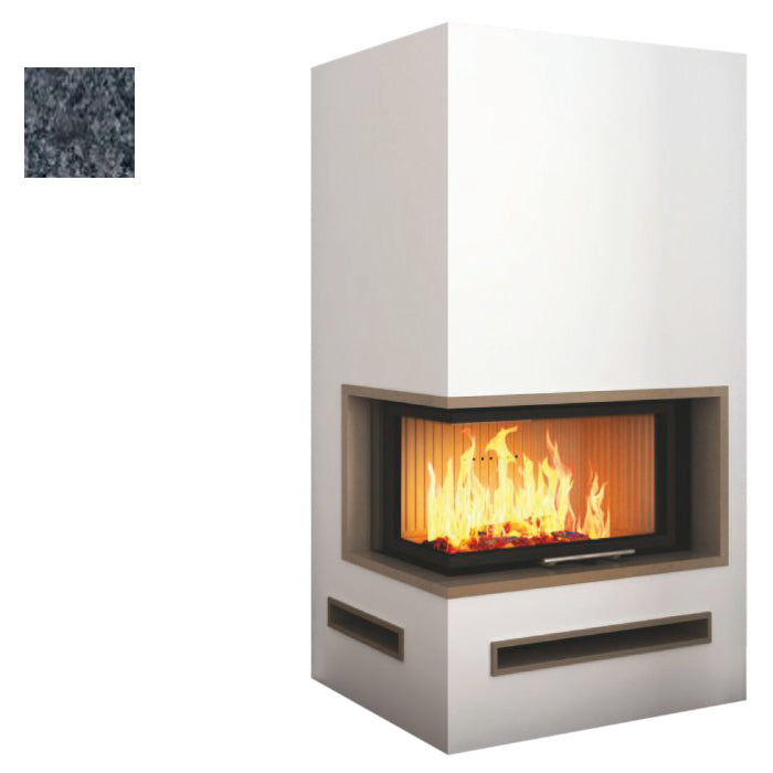 Hajduk Kaminbausatz Imperial Extra mit schmalem Untersims| Steel Grey| Klimaworld.com
