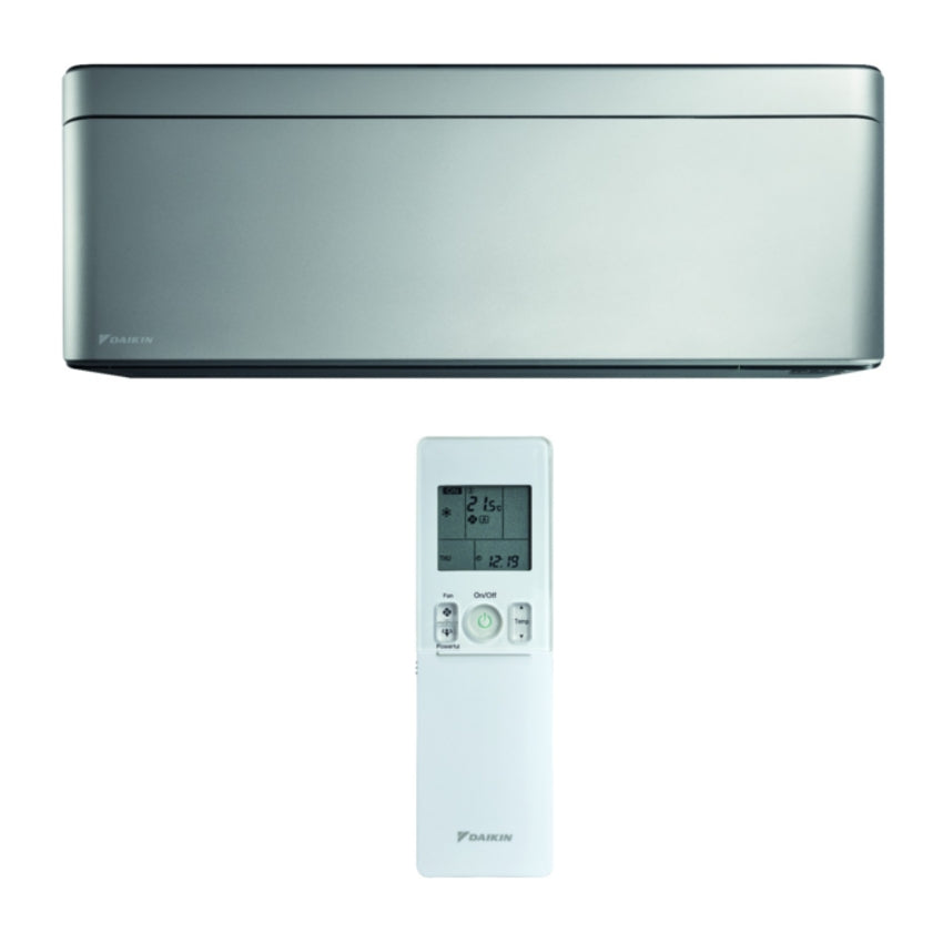 Daikin Stylish R-32 Wandgerät silber mit Fernbedienung