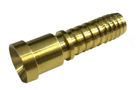 FLEX-TUBE Konnektor von der Seite 3/8''