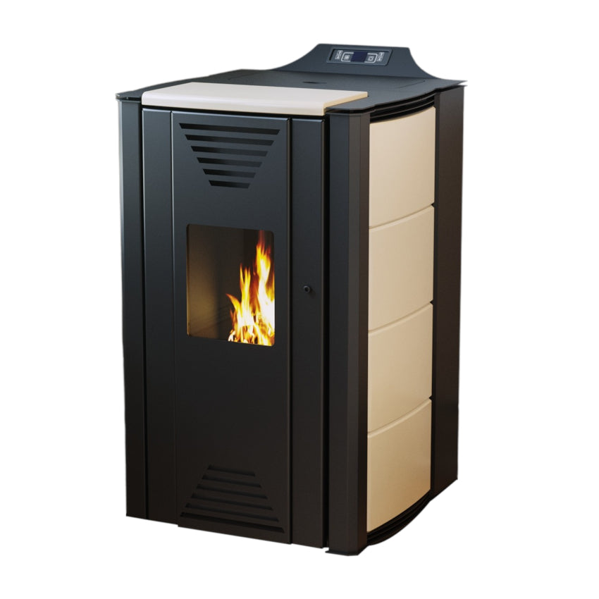 ThermoFlux Pelletofen Interio 20 beige | Klimaworld.com