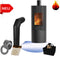 SET Kaminofen IVORY Luftheizer 6 kW Edilkamin Warmluftofen