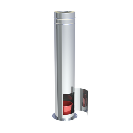 Jeremias Teleskopstütze 610-1190 mm + Teleskopkopf