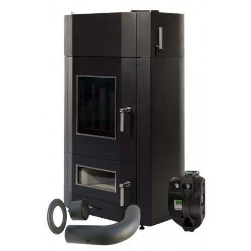 Wasser Holzvergaserofen JUPO Lohengrin Juratherm 18,5 kW Set-2