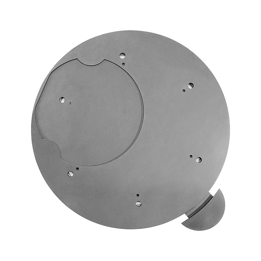Justus Faro Serie Dreh-Tableau Ø 510 mm | Stahl Gussgrau