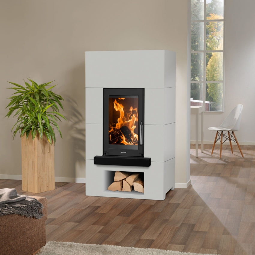 Kaminofen | Justus Centro | Beton Schiefer | 7 kW